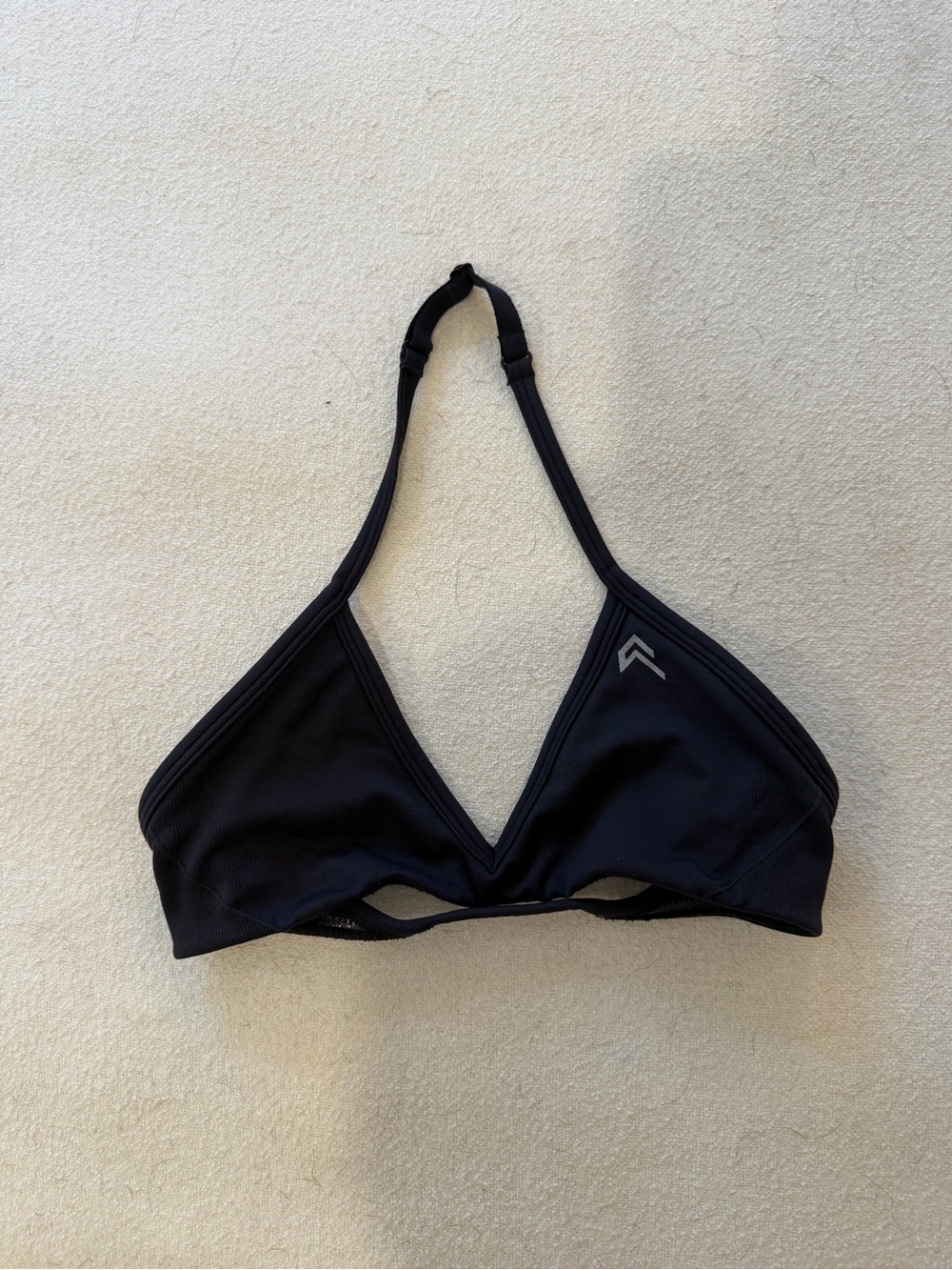 Oner Active Navy BluHalter Triangle Sports Bra